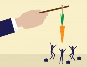 Incentives change behavior