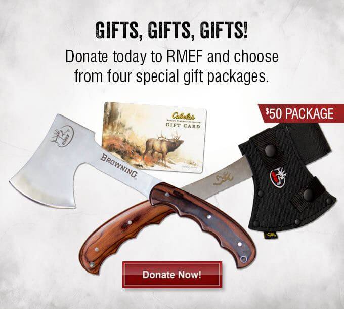 RMEF incentive rewards