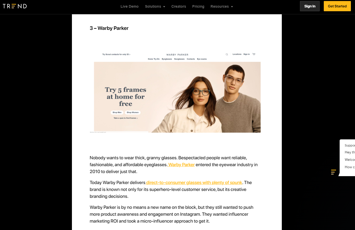 marketing case study examples