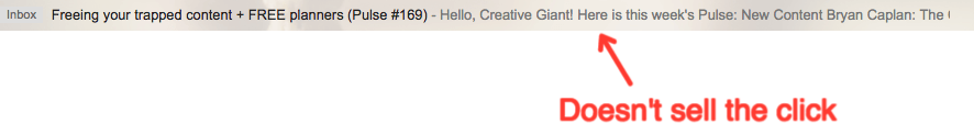 bad preheader text